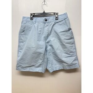 Mountain Khakis Shorts Mens Size 32X10 Sky Blue Outdoor Hiking Cargo Pants #57